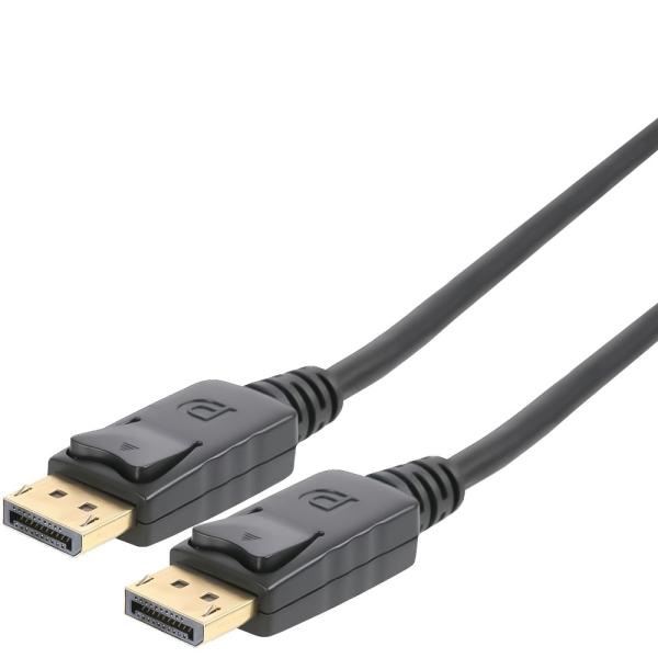 PremiumCord DisplayPort 2.0 prípojný kábel M/ M, pozlátené konektory, 2 