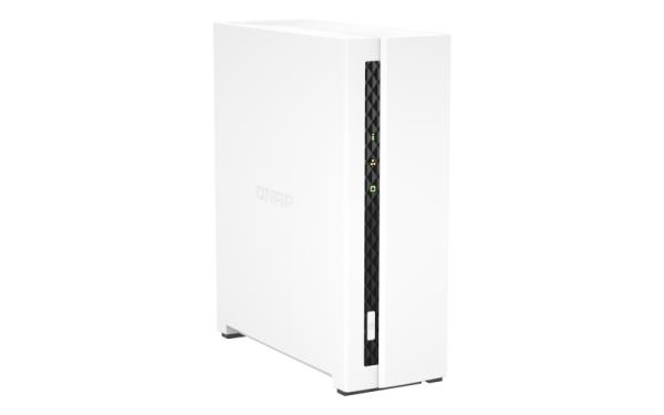 QNAP TS-133 (4core 1, 8 GHz + NPU, 2GB DDR4 RAM, 1x SATA, 1x GbE, 1x USB 2.0, 1x USB 3.2) 