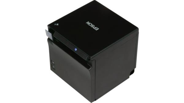 Epson TM-m50 (132): USB + Ethernet + NES + Serial, Black, PS, EÚ