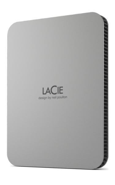 LaCie Mobile/ 2TB/ HDD/ Externá/ 2.5"/ Strieborná/ 3R