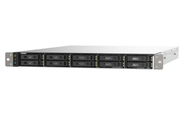 QNAP TS-h1090FU-7302P-128G (AMD EPYC, 128GB ECC RAM, 10x 2, 5" U.2/ SATA, 2x PCIe, 2x 2, 5GbE, 2x25GbE) 