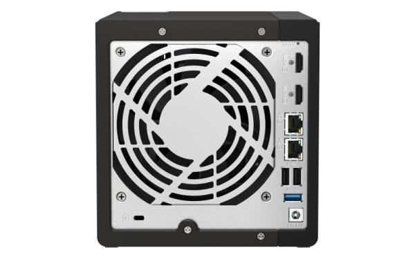 QNAP TS-453E-8G (4core 2, 6GHz, 8GB RAM, 4x SATA, 2x M.2 NVM slot, 2x HDMI 4K, 2x 2, 5GbE, 4x USB) 