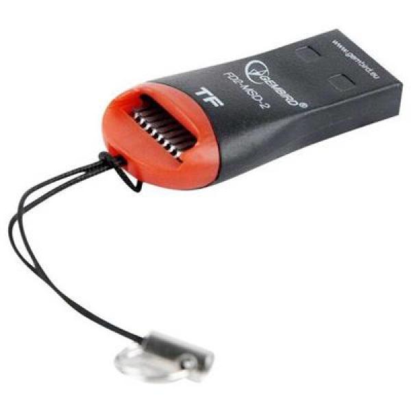 Čítačka kariet C-tech UCR-01, USB 2.0 TYPE A, micro SD
