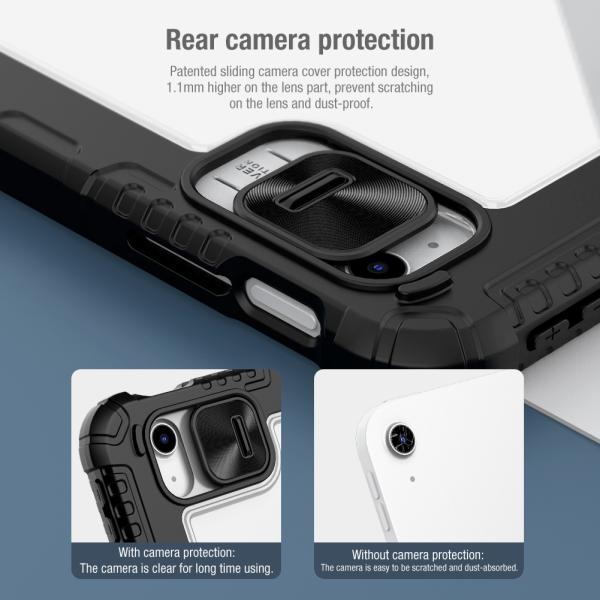 Nillkin Bumper PRO Protective Stand Case pre iPad 10.9 2022/ 24/ 11 2025 Black 