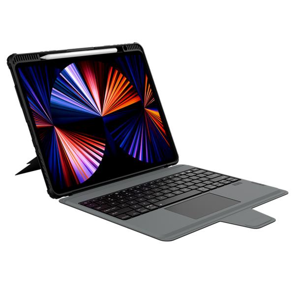 Nillkin Bumper Combo Keyboard Case pre iPad Pro 12.9 2020/ 2021/ 2022/ Air 13 2024/ 2025 Black 