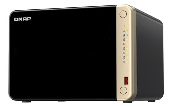 QNAP TS-664-8G (4core 2, 9 GHz, 8GB RAM, 6xSATA, 2x M.2 NVM slot, 1xPCIe, 1xHDMI 4K, 2x2, 5GbE, 4xUSB) 