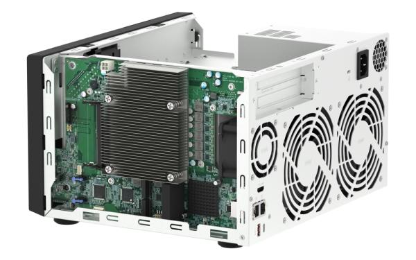 QNAP TVS-h874X-i9-64G (16core (i9), ZFS, 64GB RAM, 8x SATA, 2x M.2 NVMe, 2x PCIe, 2x2, 5GbE, 2x10GbE) 