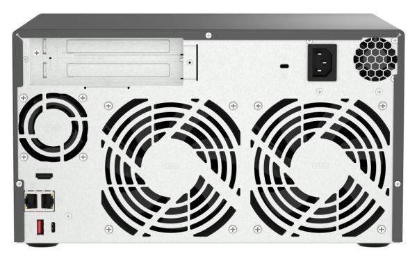 QNAP TVS-h874X-i9-64G (16core (i9), ZFS, 64GB RAM, 8x SATA, 2x M.2 NVMe, 2x PCIe, 2x2, 5GbE, 2x10GbE) 