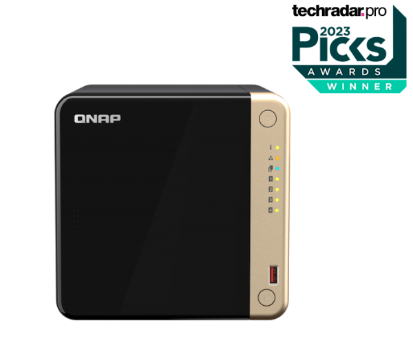 QNAP TS-464-8G (4core 2, 9 GHz, 8GB RAM, 4xSATA, 2x M.2 NVM slot, 1xPCIe, 1xHDMI 4K, 2x2, 5GbE, 4xUSB)