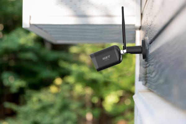 iGET HOME Camera CS6 Black - WiFi IP FullHD 1080p kamera, nočné videnie, dvojcestné audio, IP65 