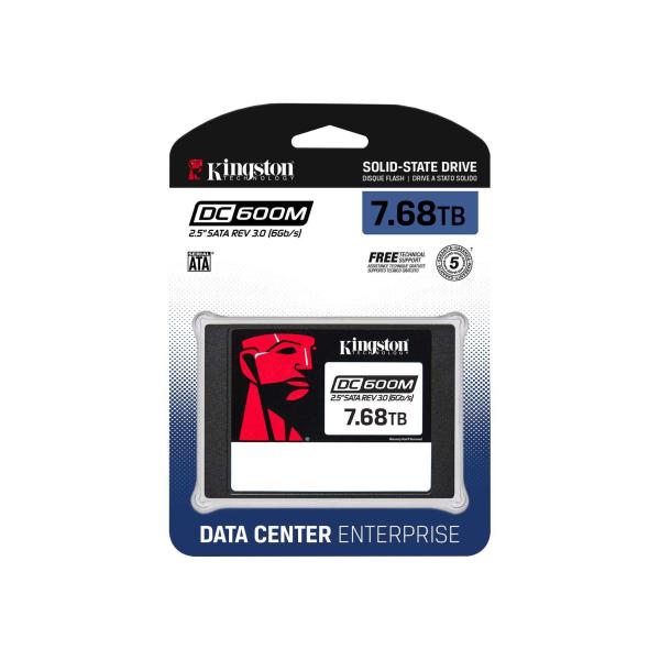 Kingston DC600M/ 7, 68TB/ SSD/ 2.5"/ SATA/ 5R 