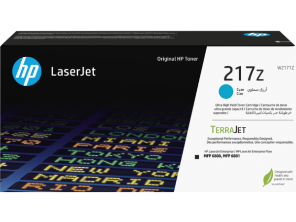 HP W2171Z, cyan toner. kazeta HP LaserJet 217Z