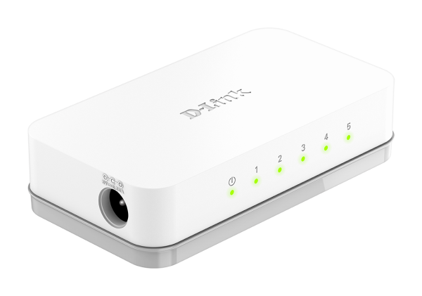 D-Link GO-SW-5E 5-Port 10/ 100 DESKTOP SWITCH 