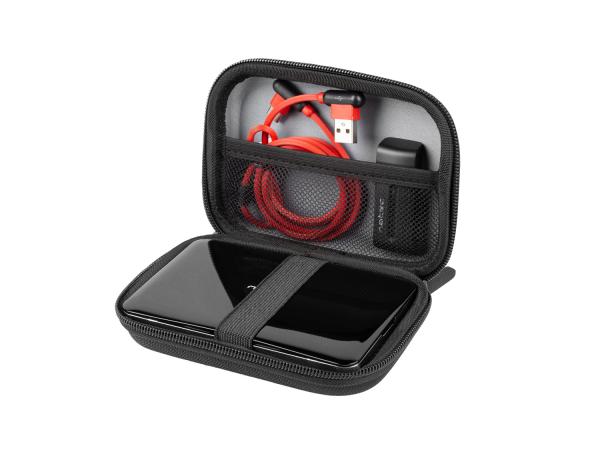 Natec cestovný organizér SHRIMP pre HDD/ SSD/ káble 