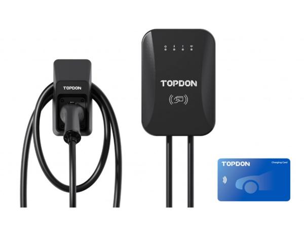 TOPDON PulseQ AC Home - 11kW/ konektor IEC62196-2 Typ/ aplikácia/ LED ukazovateľ/ IP65 a IK10/ 7, 5m