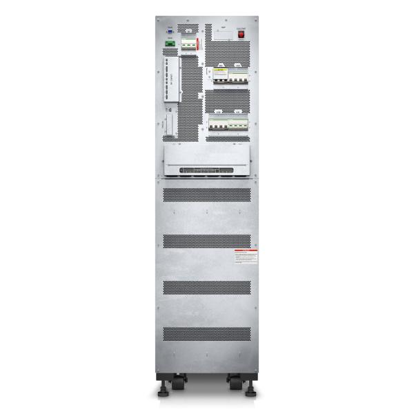Easy UPS 3S 10 kVA 400V 3:3 UPS, 2 vnútorné 7Ah modulárne batérie strings, expandable to 3 