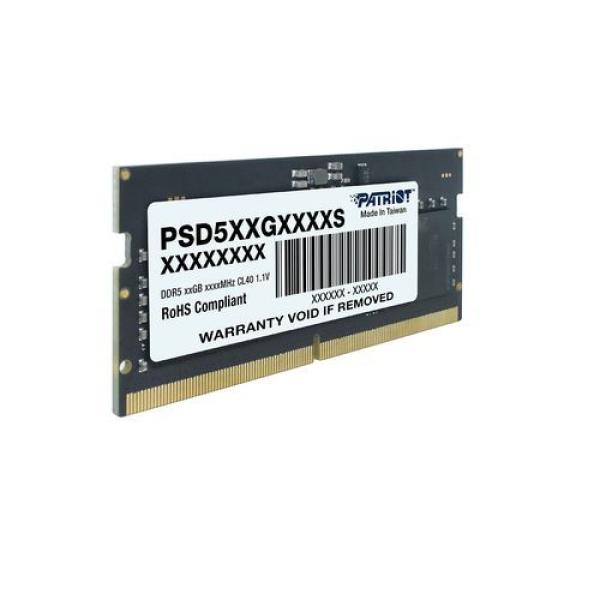 Patriot Signature Line/ SO-DIMM DDR5/ 16GB/ 5600MHz/ CL46/ 1x16GB 
