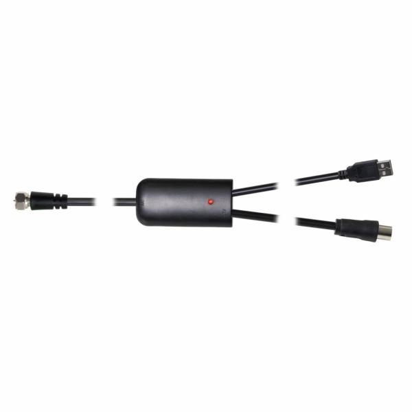 EVOLVEO Jade 3, aktívna vonkajšia anténa FM/ DAB+/ DVB-T2, filter LTE, 4G, 5G 