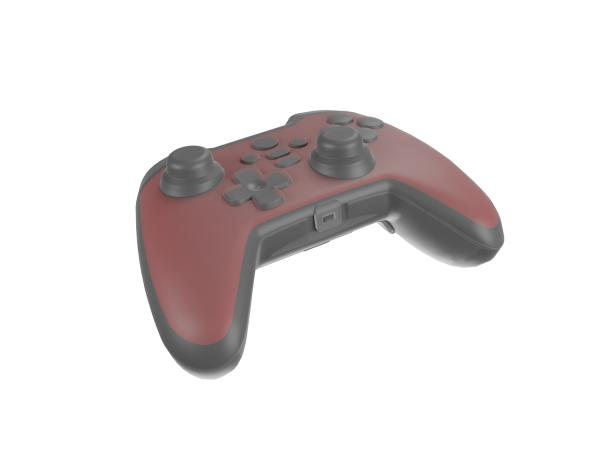 Bezdrôtový gamepad Genesis MANGAN 400 pre PC/ Switch/ Mobil, červený 