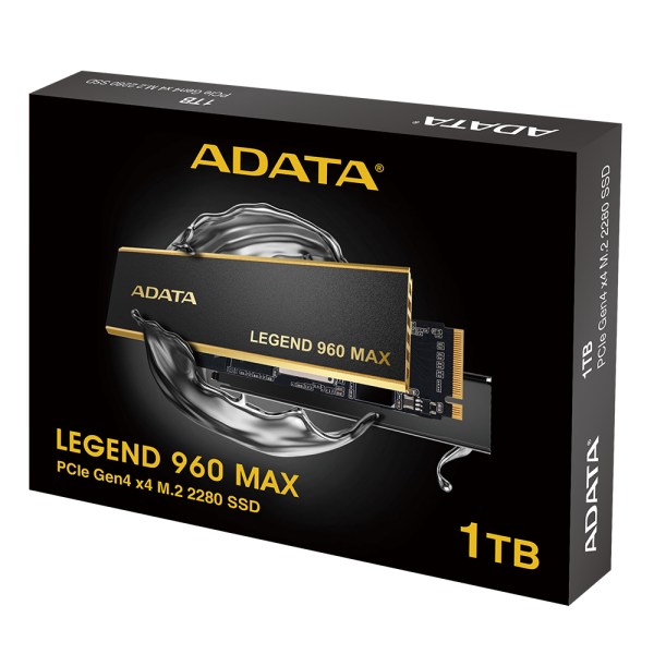 ADATA LEGEND 960 MAX/ 2TB/ SSD/ M.2 NVMe/ Čierna/ Heatsink/ 5R 