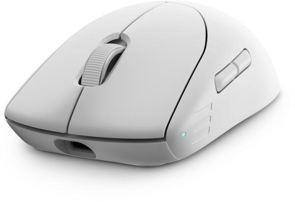 Dell Alienware Pre/ Herná/ Optická/ Pre pravákov/ 26 000 DPI/ Drôtová+bezdrôtová/ Biela 