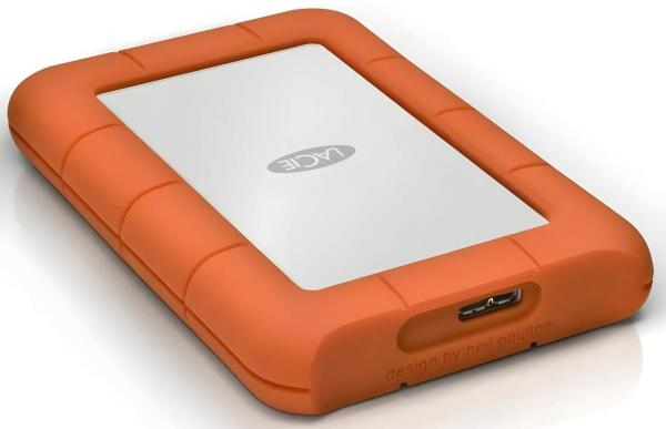 LaCie Rugged/ 4TB/ SSD/ Externý/ 2.5"/ M.2 NVMe/ Oranžová/ 2R 