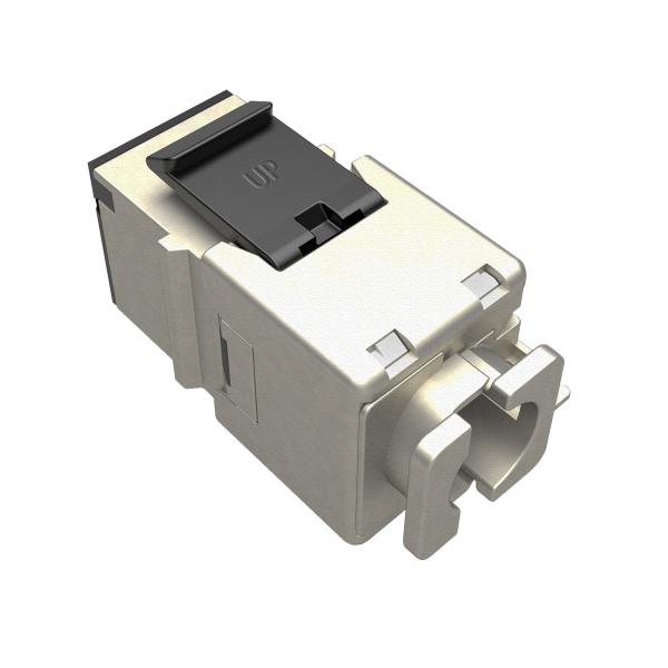 Rýchlozarezávací keystone Solarix CAT6 STP SXKJ-6-STP-BK-NA 