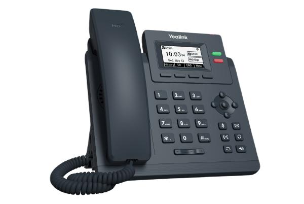Yealink SIP-T31W WiFi telefón, s napájacím adaptérom 