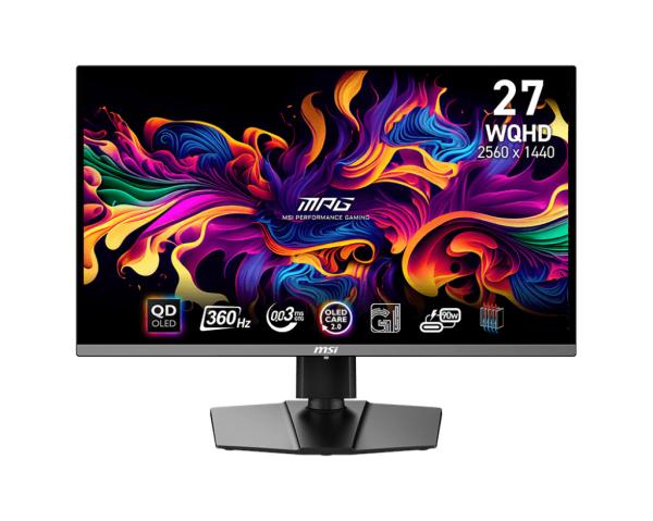 MSI MPG/ 271QRX/ 26, 5"/ QD-OLED/ QHD/ 360Hz/ 0, 03ms/ Čierna/ 3R