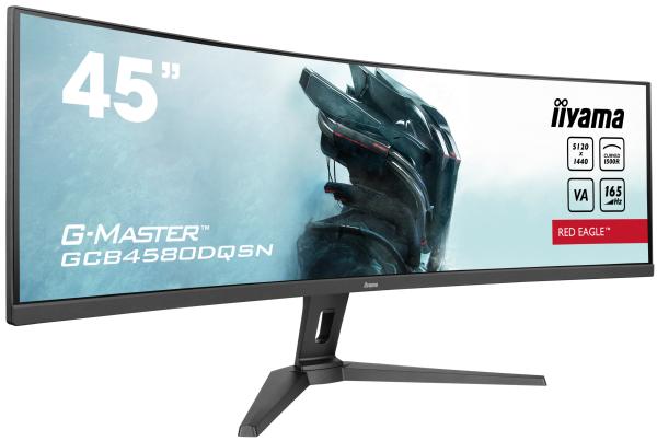 iiyama G-Master/ GCB4580DQSN-B1/ 45"/ VA/ 5120x1440/ 165Hz/ 0, 8ms/ Black/ 3R 
