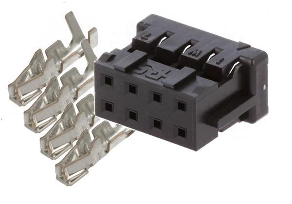 MEANWELL - DF11-8DS-2C-SET - PCB plug for MeanWell PSU LAD-120/ 240/ 360