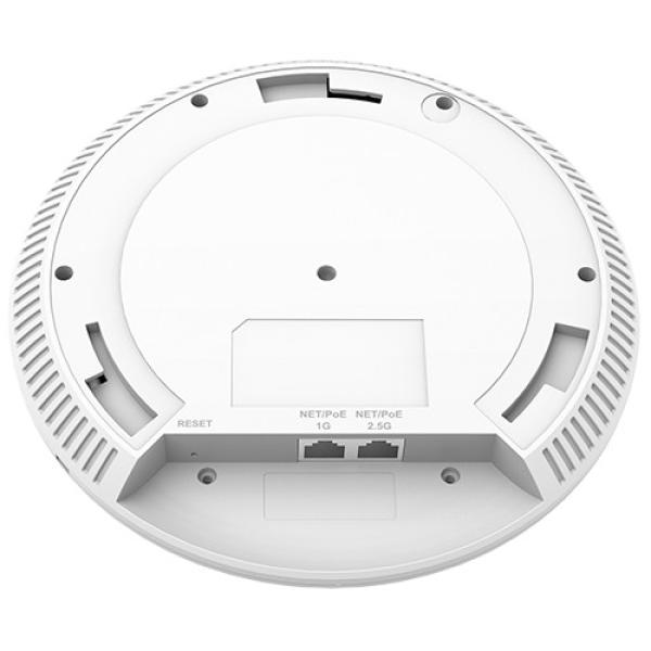 Grandstream GWN7665 AP, Wi-Fi 6E, 802.11ax, Tri Band 2x2:2 MU-MIMO DL/ UL OFDMA, 384 klientov, 48 SSID 