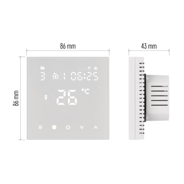 EMOS GoSMART progr.termostat WiFi-podlahový P56201UF 
