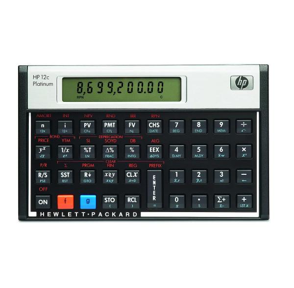 HP-12C PLAT / Finančná kalkulačka