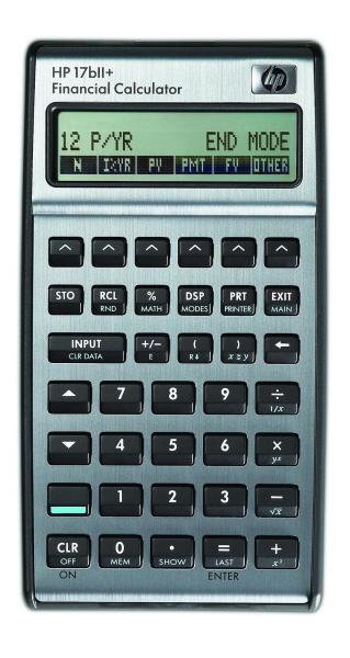 HP-17BII PLUS / Finančná kalkulačka