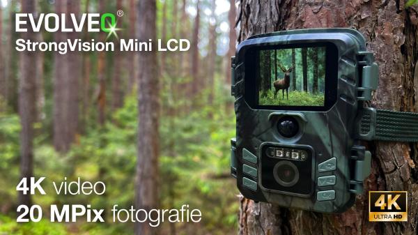 EVOLVEO StrongVision Mini LCD, fotopasca & časozberná kamera 