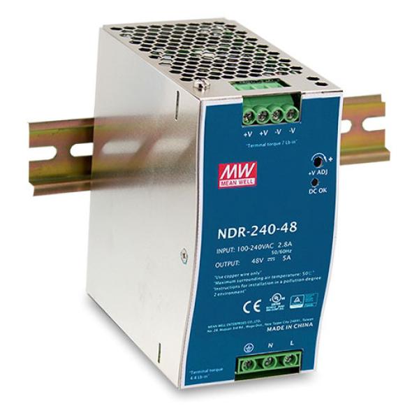D-Link DIS-N240-48 priemyselný zdroj 48V, 240W