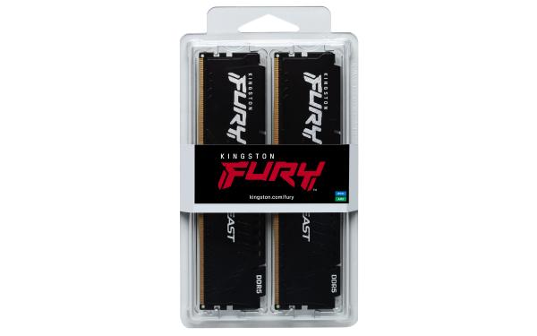 Kingston FURY Beast EXPO/ DDR5/ 32GB/ 6000MHz/ CL36/ 2x16GB/ Black 