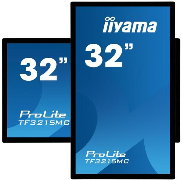 32" iiyama TF3215MC-B2: FHD, 30P, VGA, HDMI, 24/ 7 