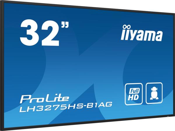 32" iiyama LH3275HS-B1AG: IPS, FHD, Android, 24/ 7 