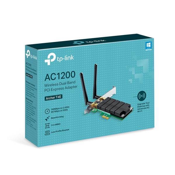 TP-Link Archer T4E AC1200 Wifi Dual B. PCI Express 
