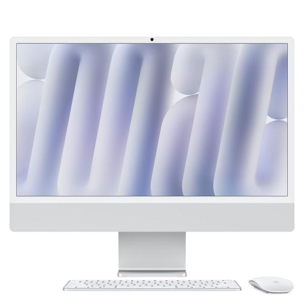 Apple iMac 24/ 23, 5"/ 4480 x 2520/ M4/ 16GB/ 256GB SSD/ M4/ Sequoia/ Silver/ 1R