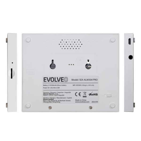 EVOLVEO Alarmex Pro, šikovný bezdrôtový Wi-Fi/ GSM alarm 