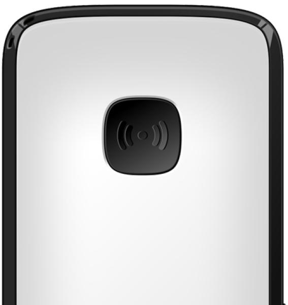EVOLVEO EasyPhone ID, mobilný telefón pre seniorov, biela 
