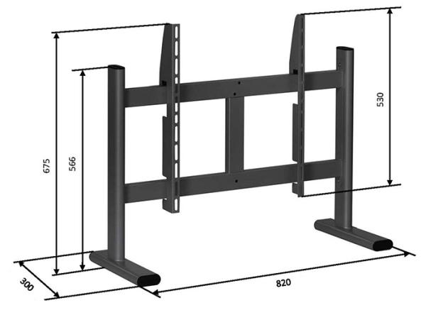 Vogel"s PB 050 stolný stojan na LCD/ plazmu 