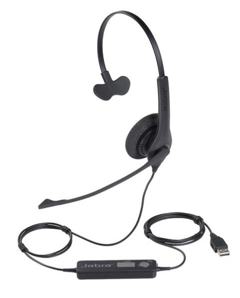 Jabra BIZ 1500/ Mono/ USB/ Drôt/ Čierna