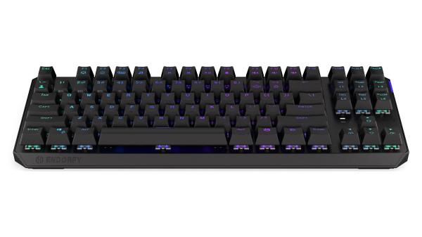 Endorfy Thock TKL Black/ Drôtové/ Bezdrôtové/ US layout/ Čierna 