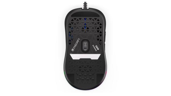 Endorfy GEM/ Herná/ Optická/ Pre pravákov/ 8 000 DPI/ Drôtové USB-A/ Čierna 