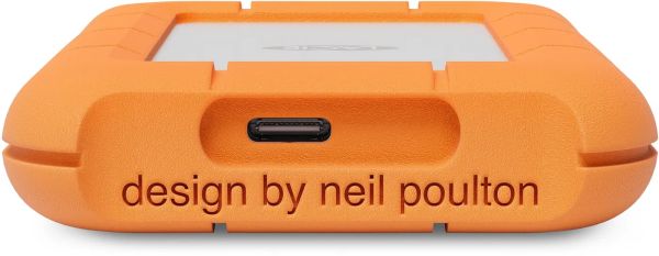 LaCie Rugged/ 4TB/ SSD/ Externý/ 2.5"/ M.2 NVMe/ Oranžová/ 2R 
