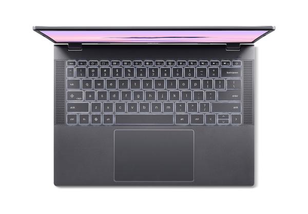 Acer Chromebook Plus 514/ CB514-5H-31PH/ 3-100U/ 14"/ WUXGA/ 8GB/ 256GB SSD/ UHD/ Chrome/ Gray/ 2R 